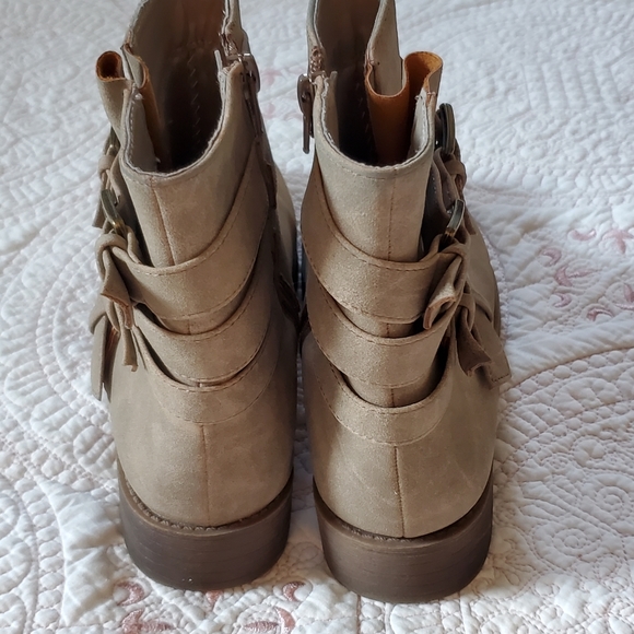 Ankle boots in Beige women's 7 - Picture 5 of 6